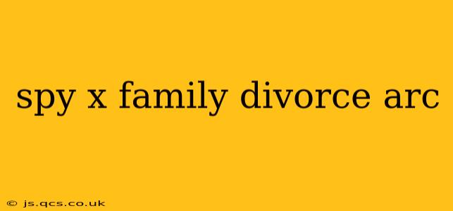 spy x family divorce arc