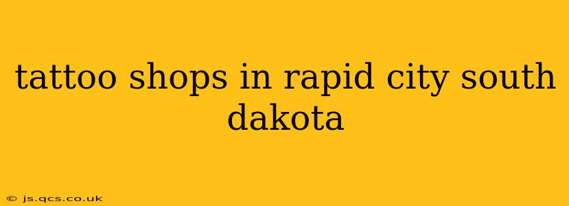 tattoo shops in rapid city south dakota