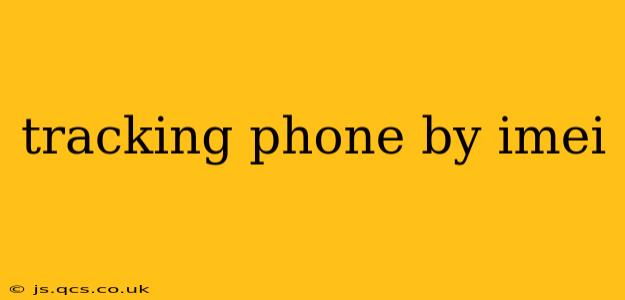 tracking phone by imei