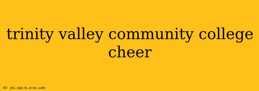 trinity valley community college cheer