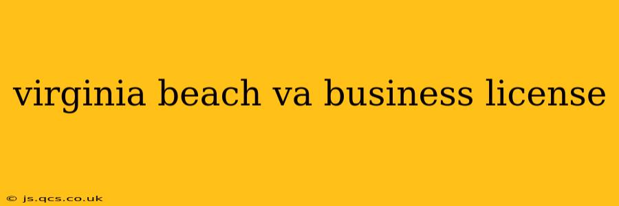 virginia beach va business license