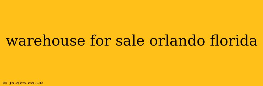 warehouse for sale orlando florida