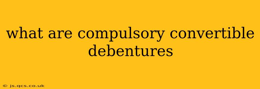 what are compulsory convertible debentures