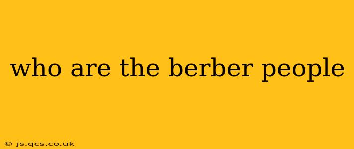 who are the berber people