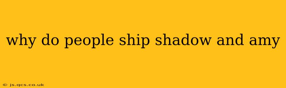 why do people ship shadow and amy
